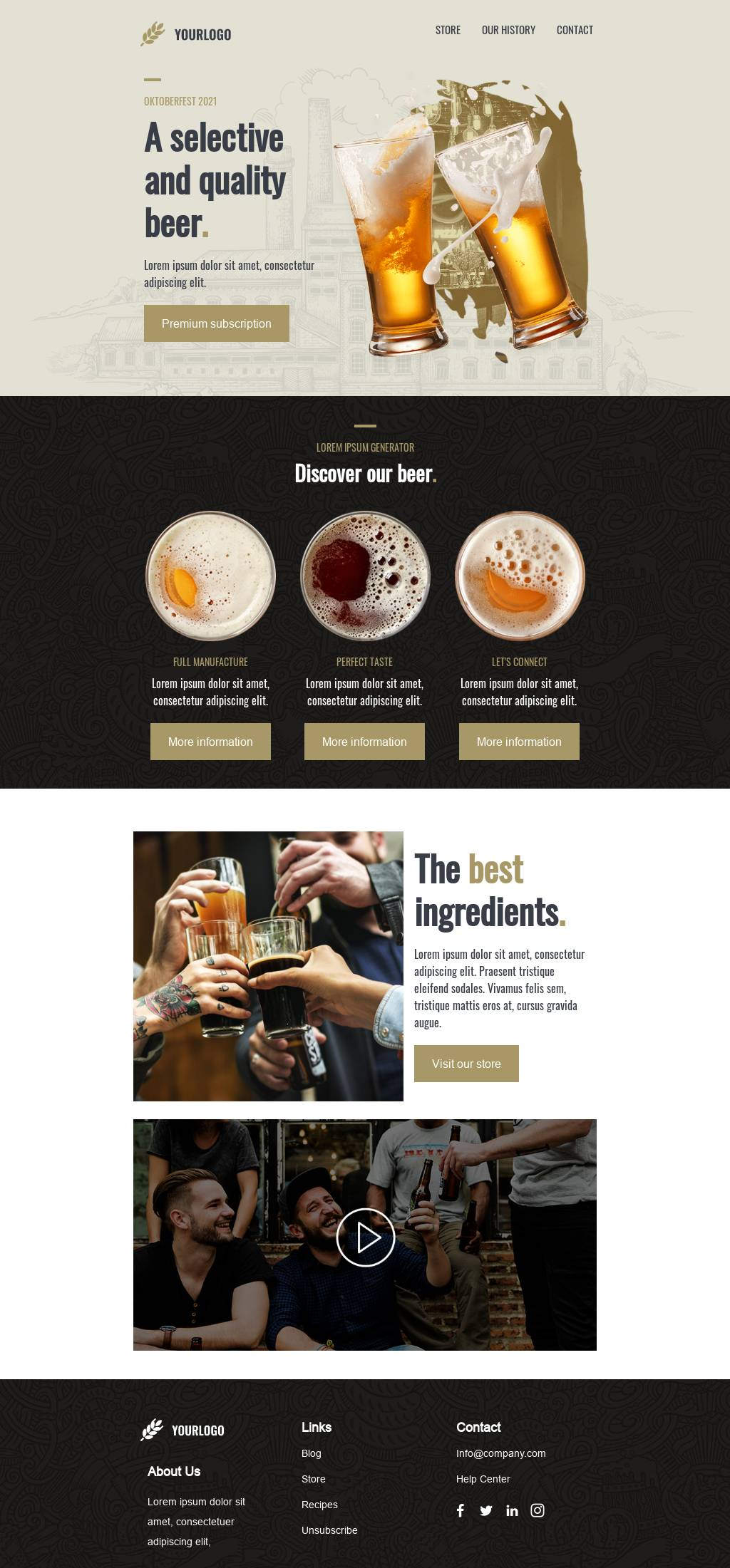 Oktoberfest End - Newsletter
