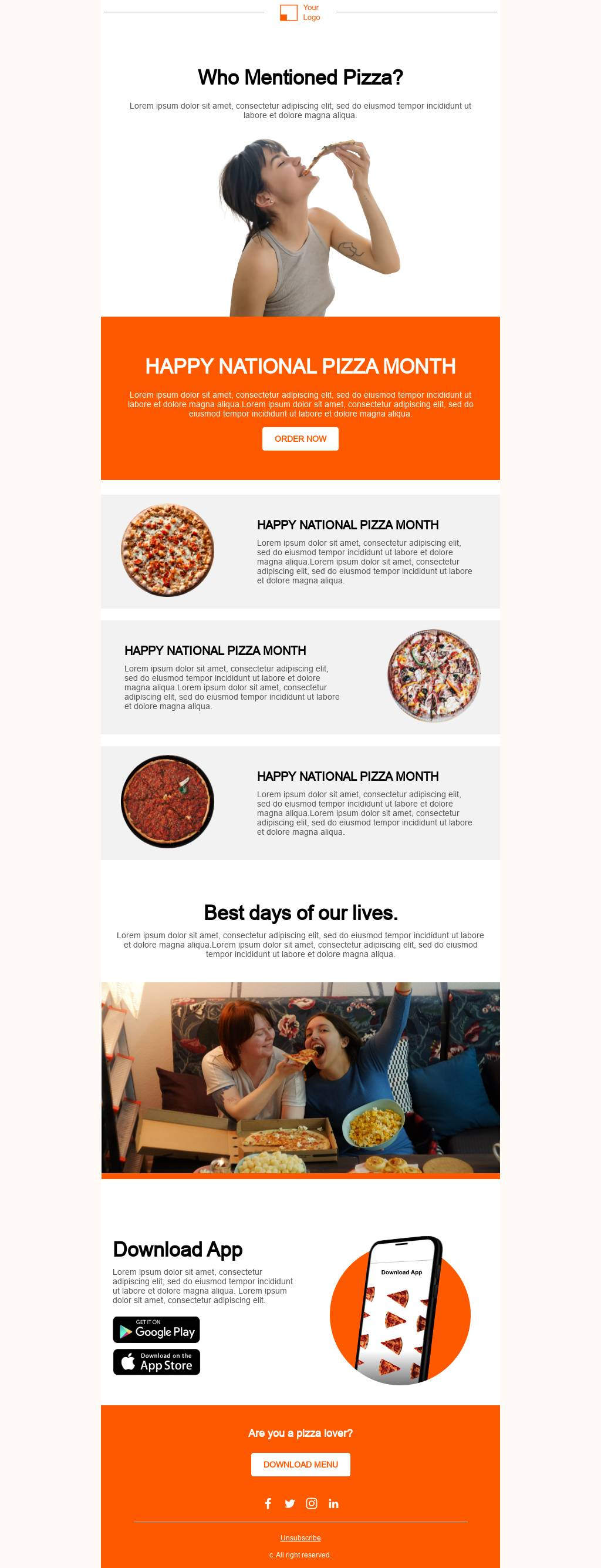 National Pizza Month is here