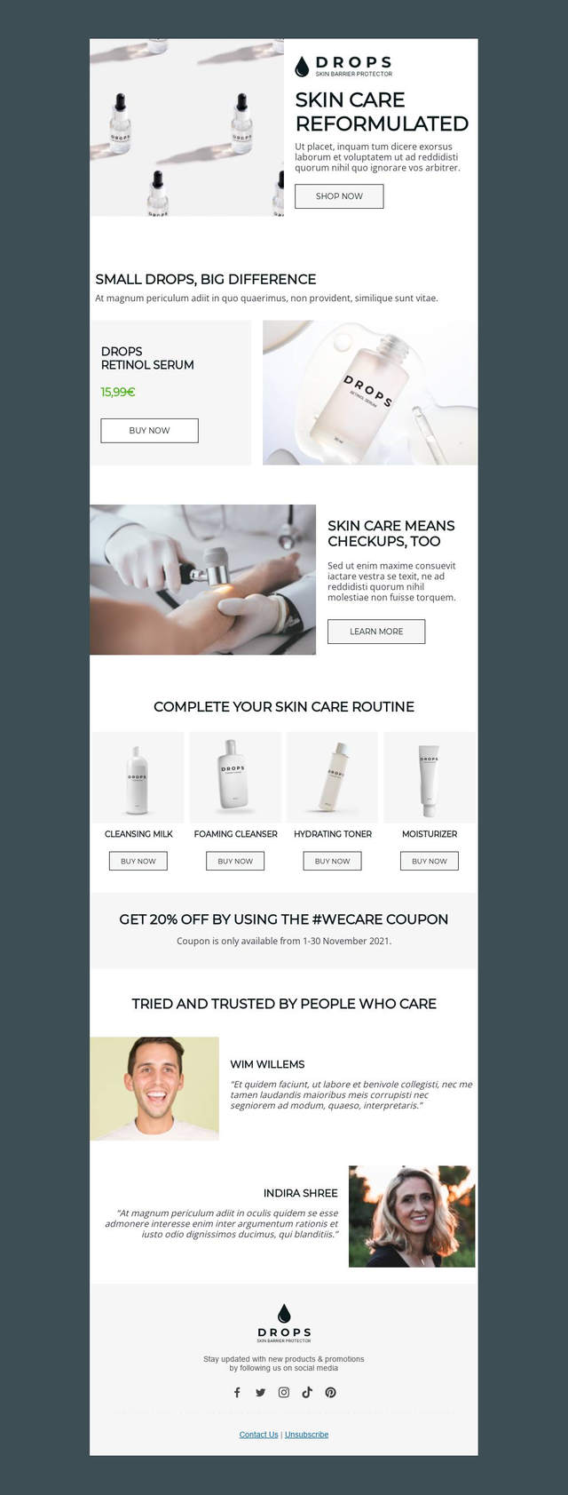 Healthy Skin Month