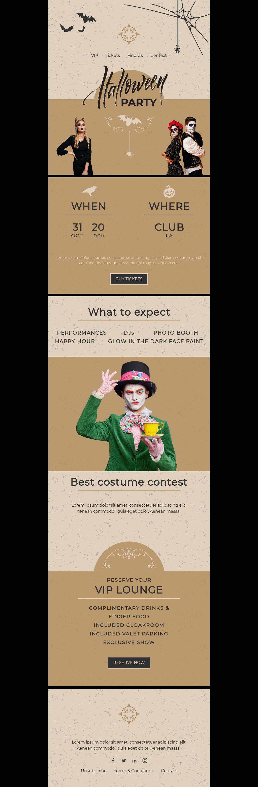 Halloween Party Invitation