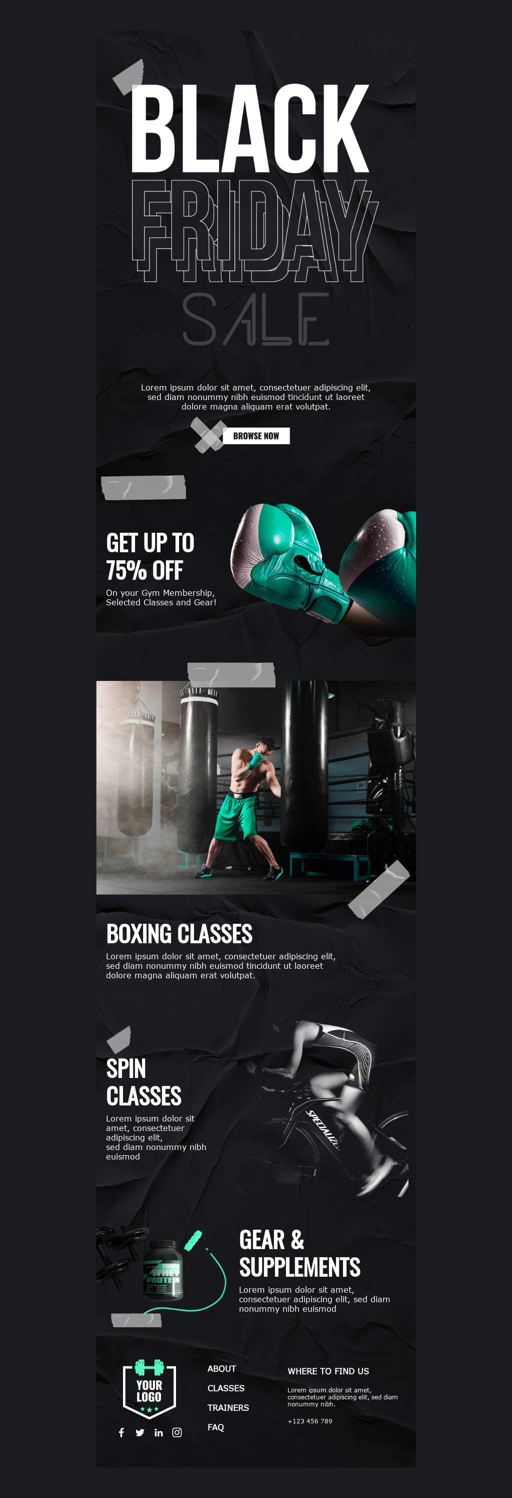 Black Friday Fitness Discount