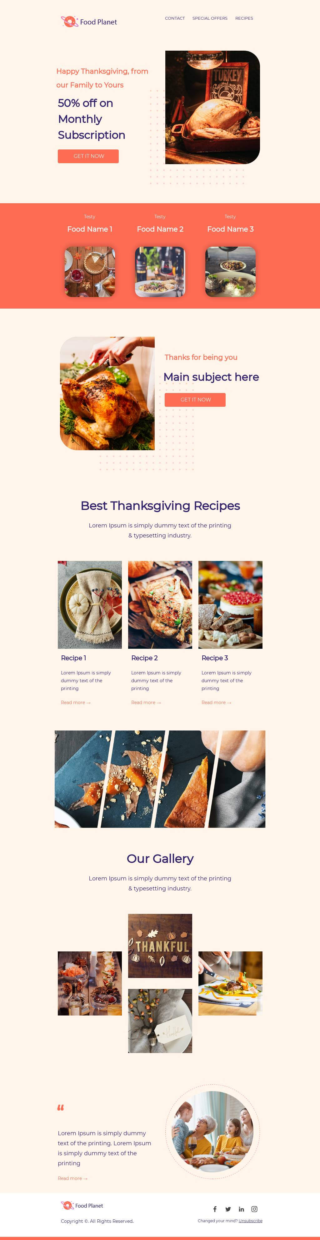 Best Thanksgiving Recipes