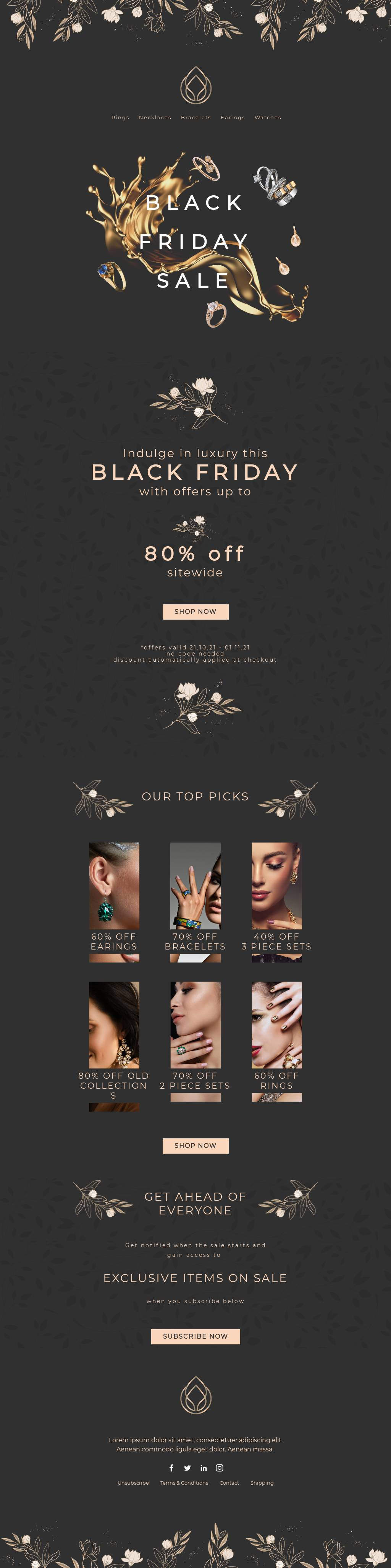 Black Friday Luxury Jewelry - Black Friday Deals