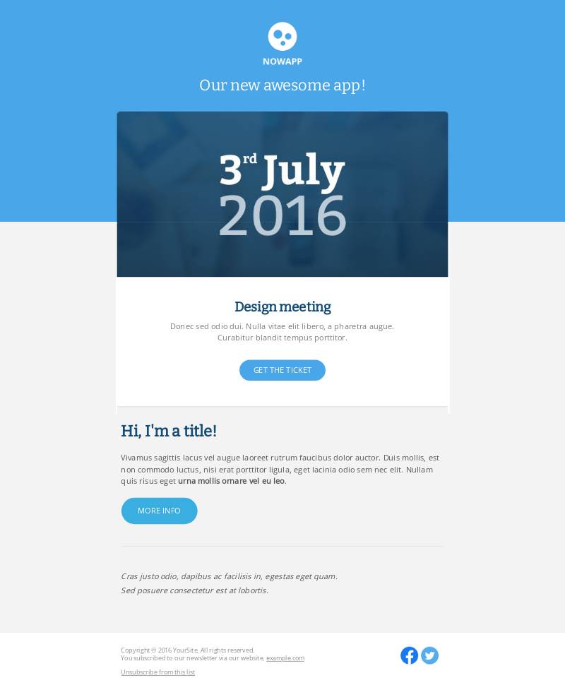 NowApp Keynote