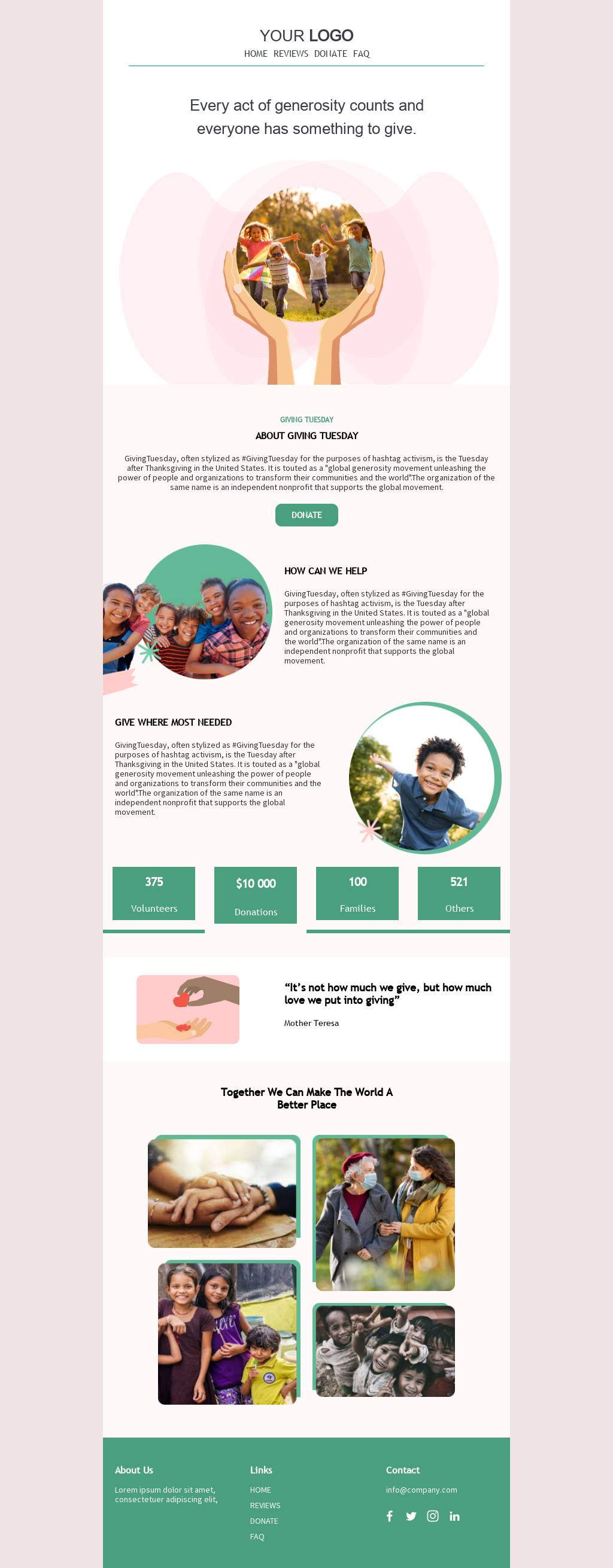Giving Tuesday 2021