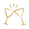 drinking glasses icon
