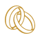 wedding rings icon