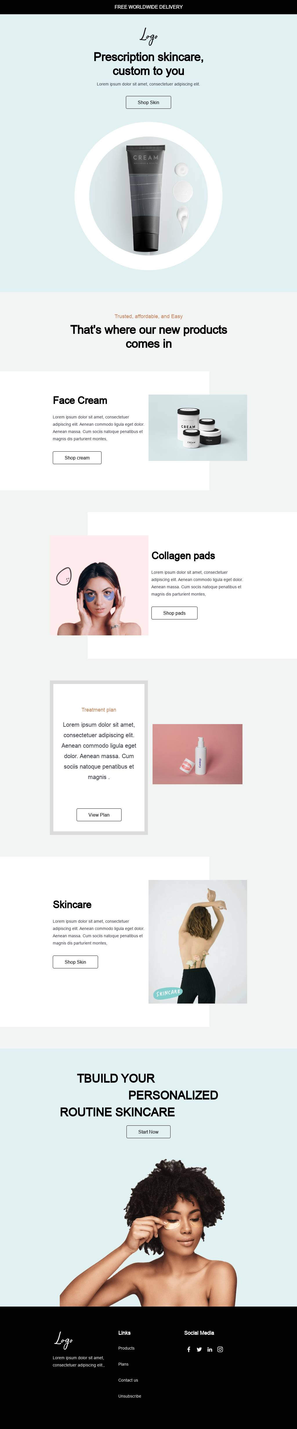 Customised Prescription Body Care