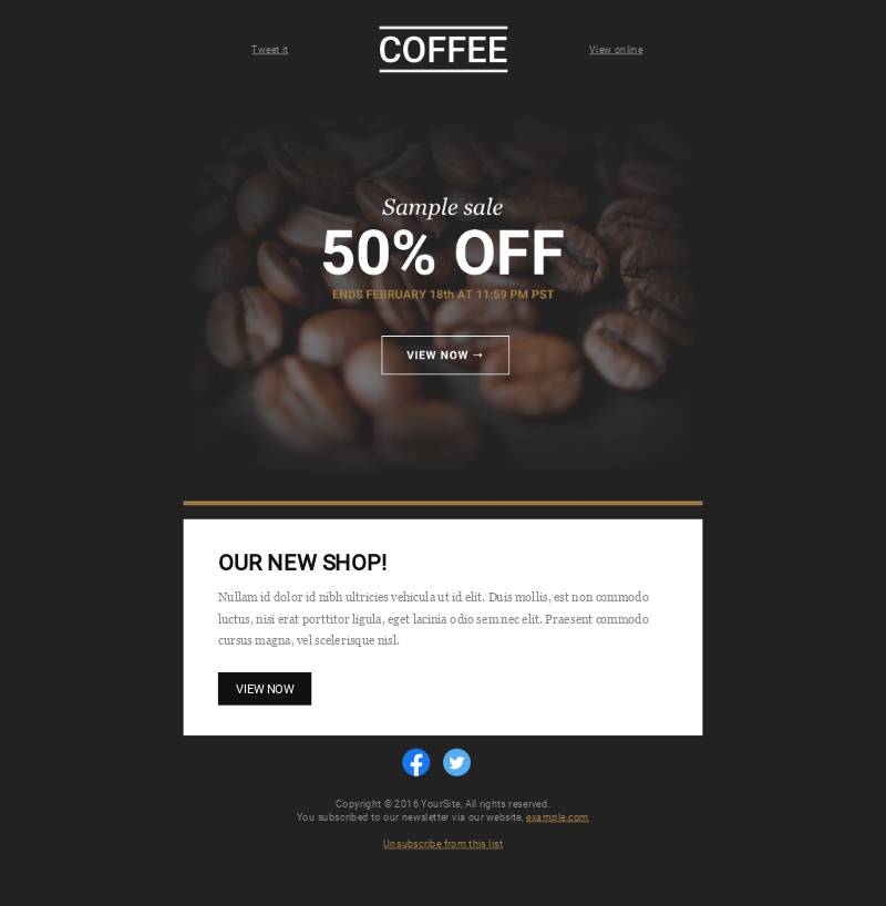 The Coffee Corner Deal