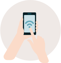 Check-in Illustration