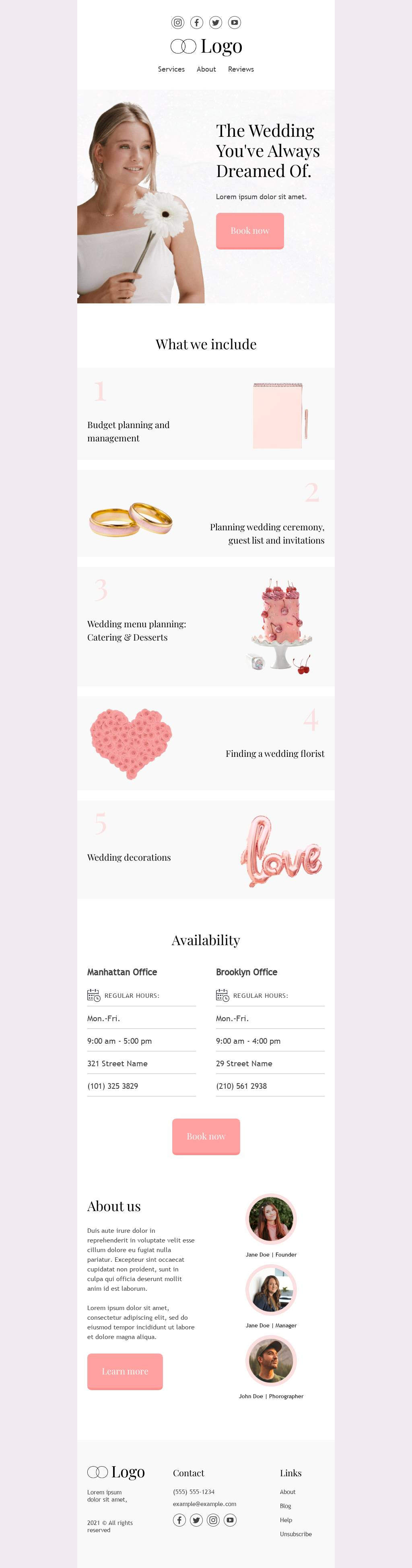 Wedding Planning Services 2