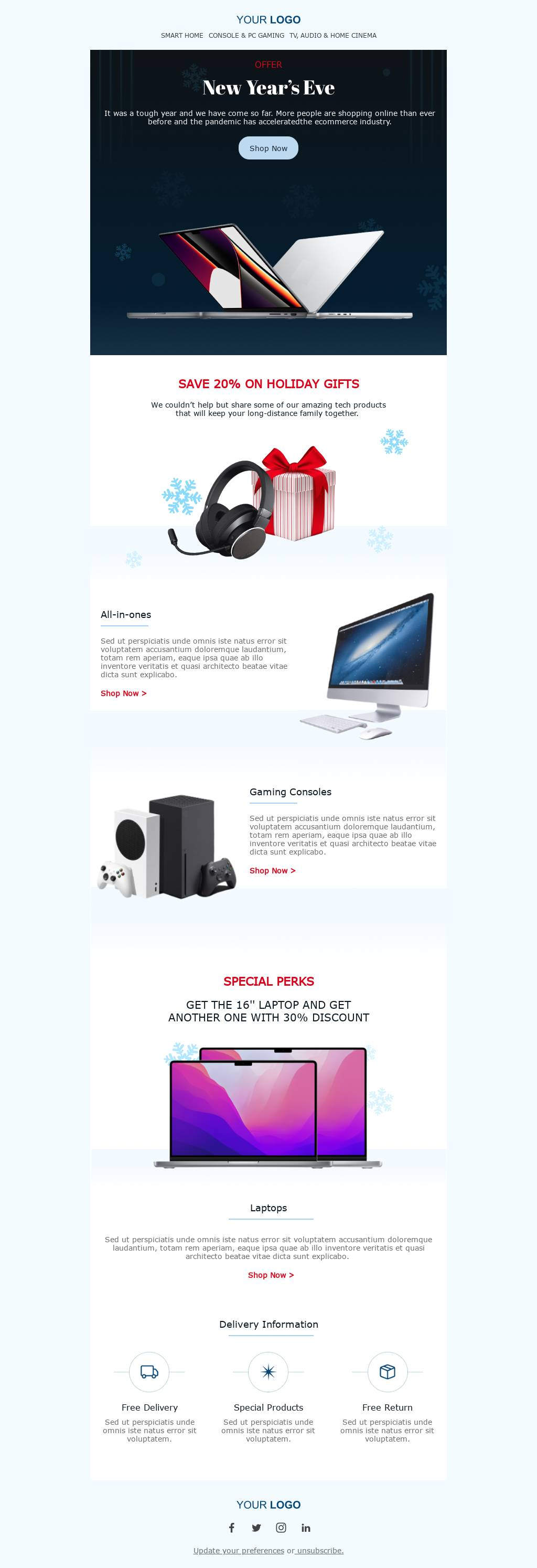 Electronics New Year