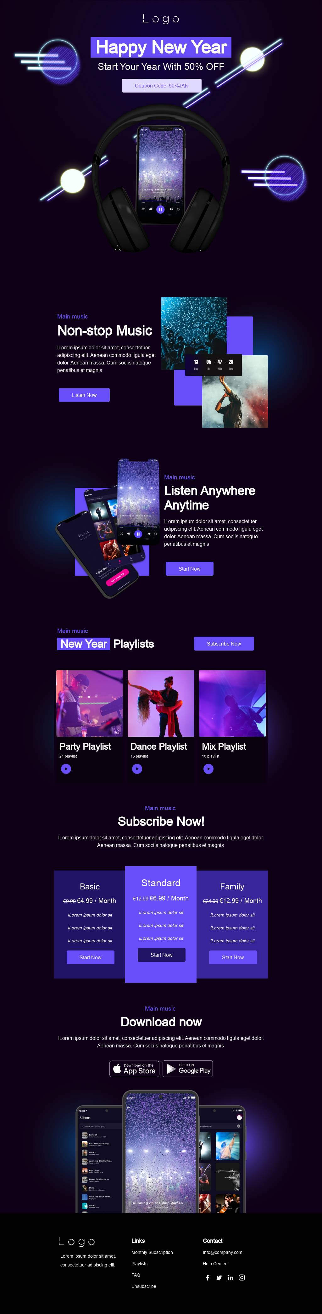 Start New Year With Your Favorite Playlist