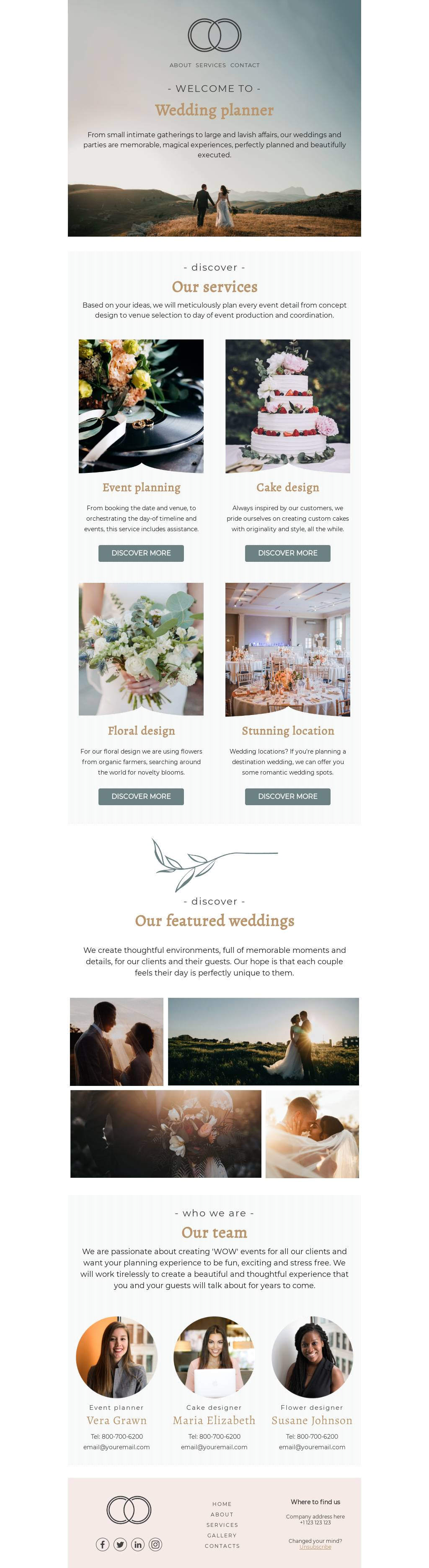 Wedding planner
