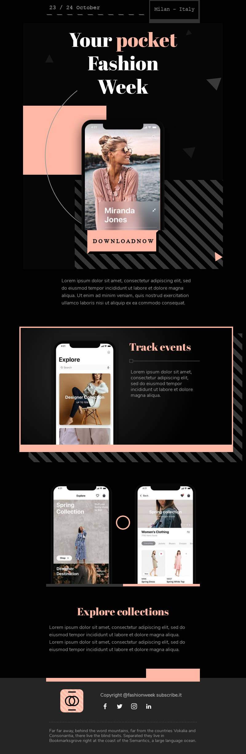 Fashion Week app