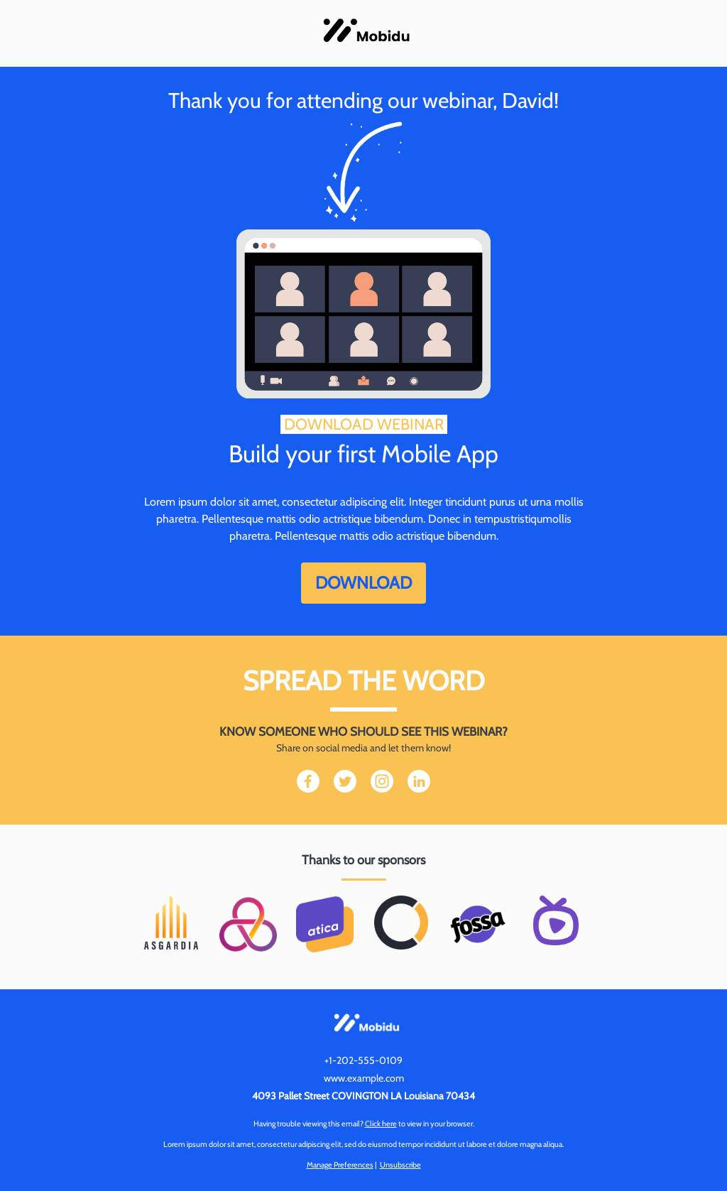 Webinar Follow up Download