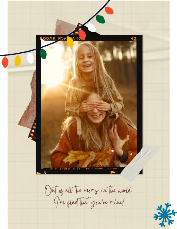 Photograph Of Two Girls Poster