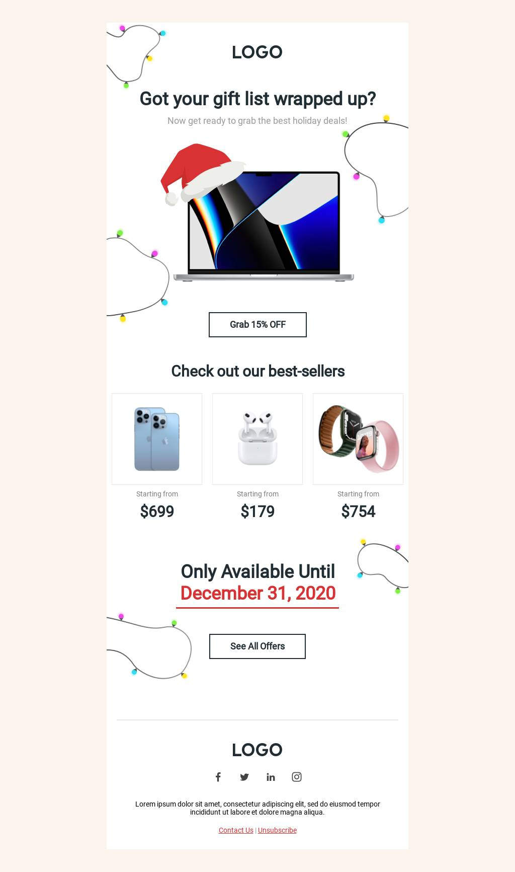 Christmas Electronics Offers