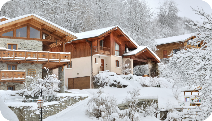 Winter Bungalows Photo