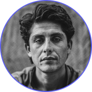 A young man face Image