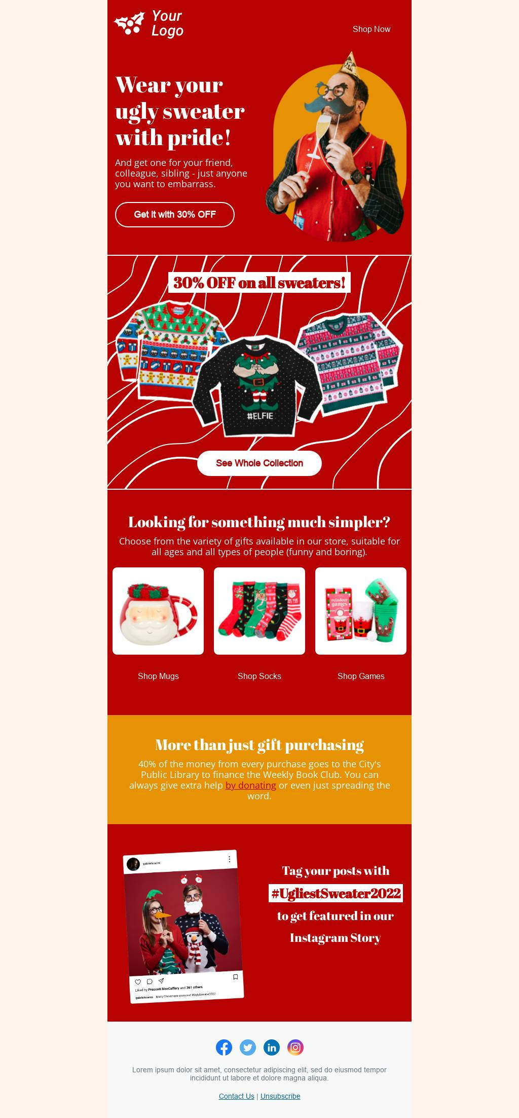 National Ugly Christmas Sweater Day