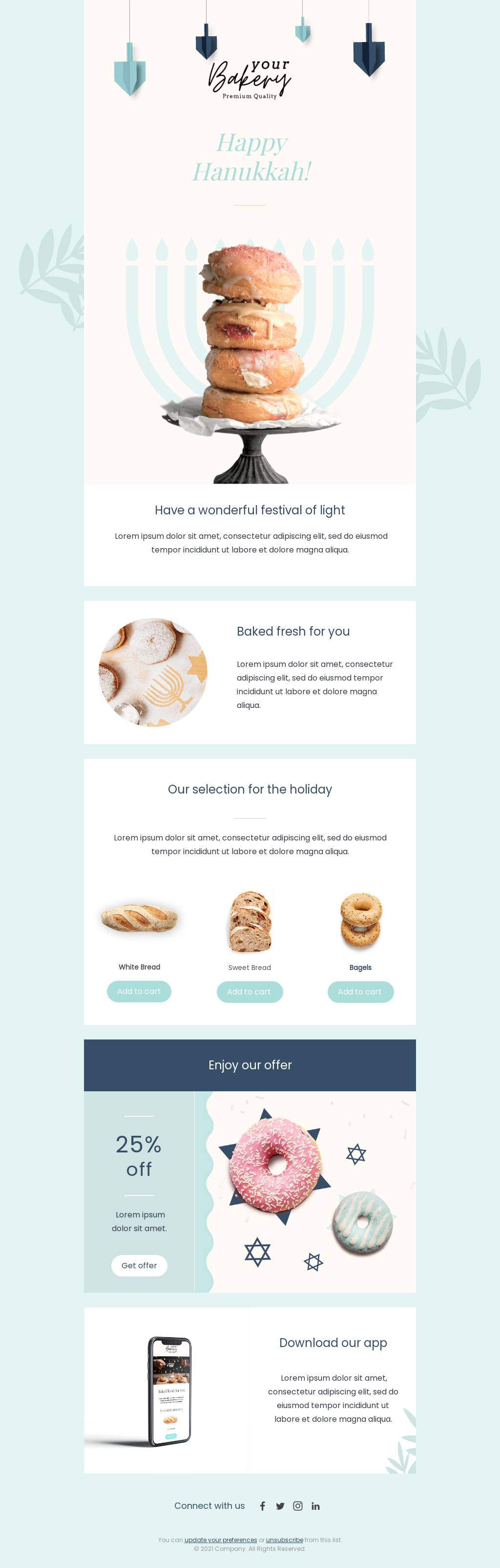 Bakery & Hanukkah