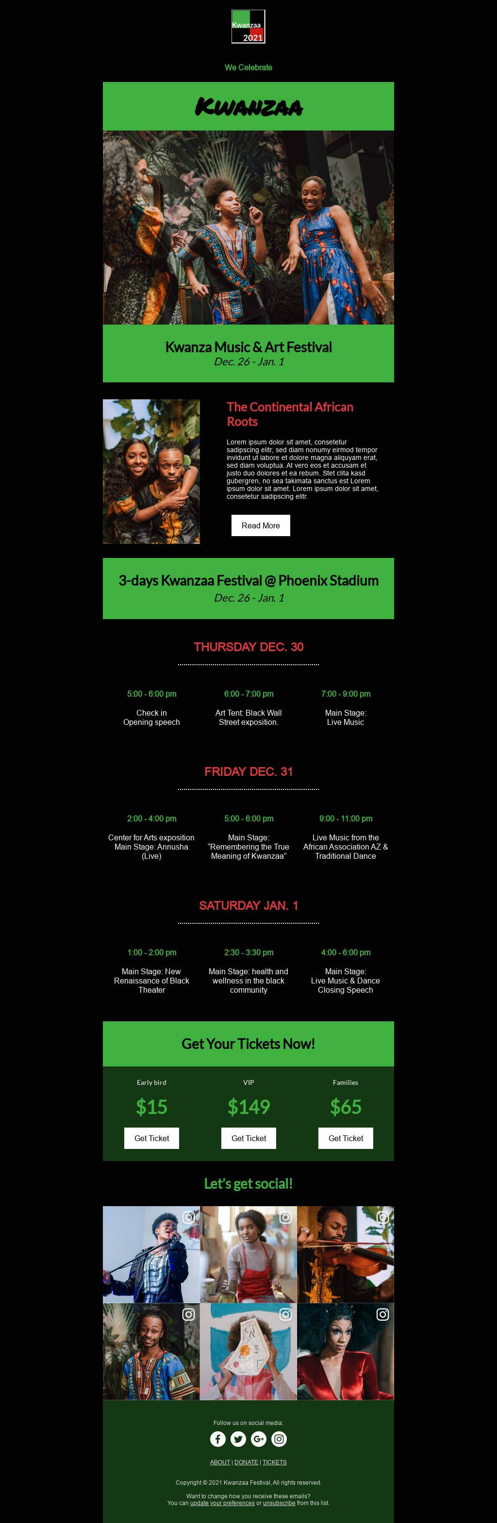 Kwanzaa Art Festival