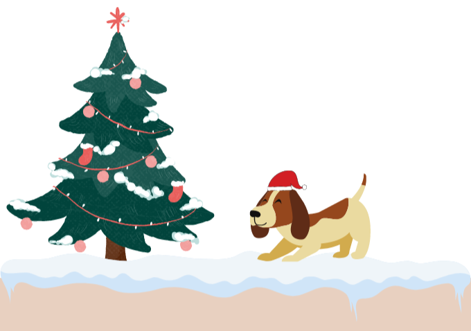 dog-with-tree