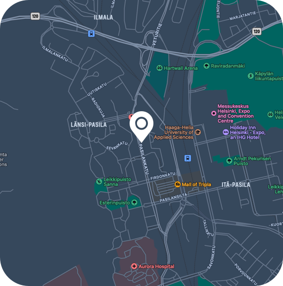 Location of shop
