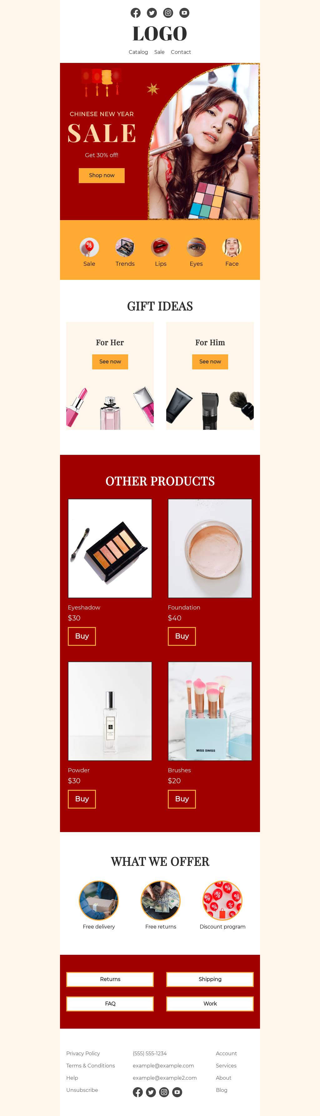 Chinese New Year Sale