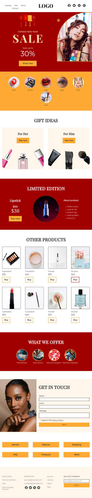 Free HTML Page Templates - Beefree