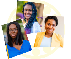 Image of three women