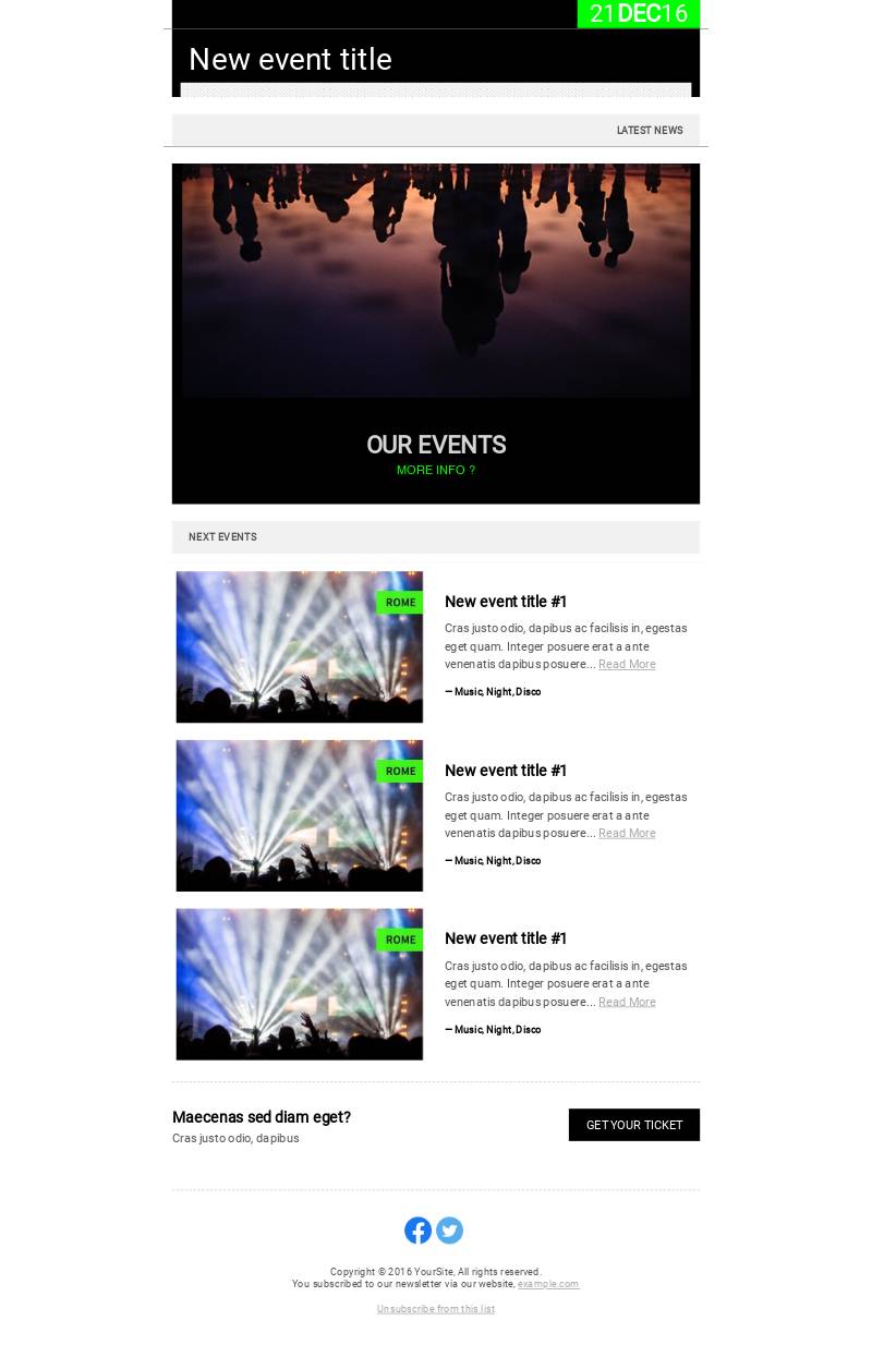Green Events - News