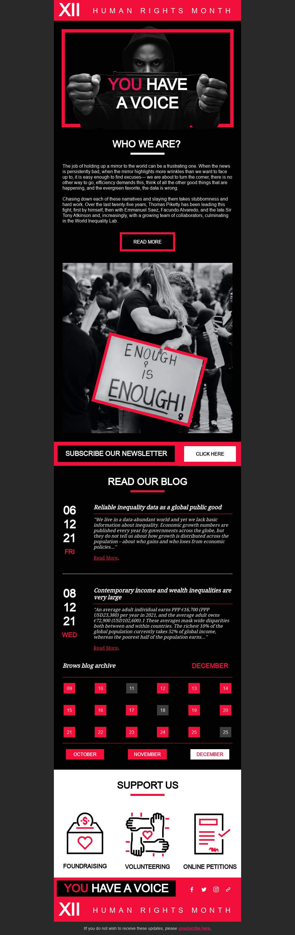 Human Rights Newsletter