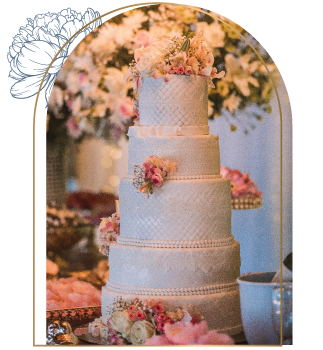 White Wedding Cake
