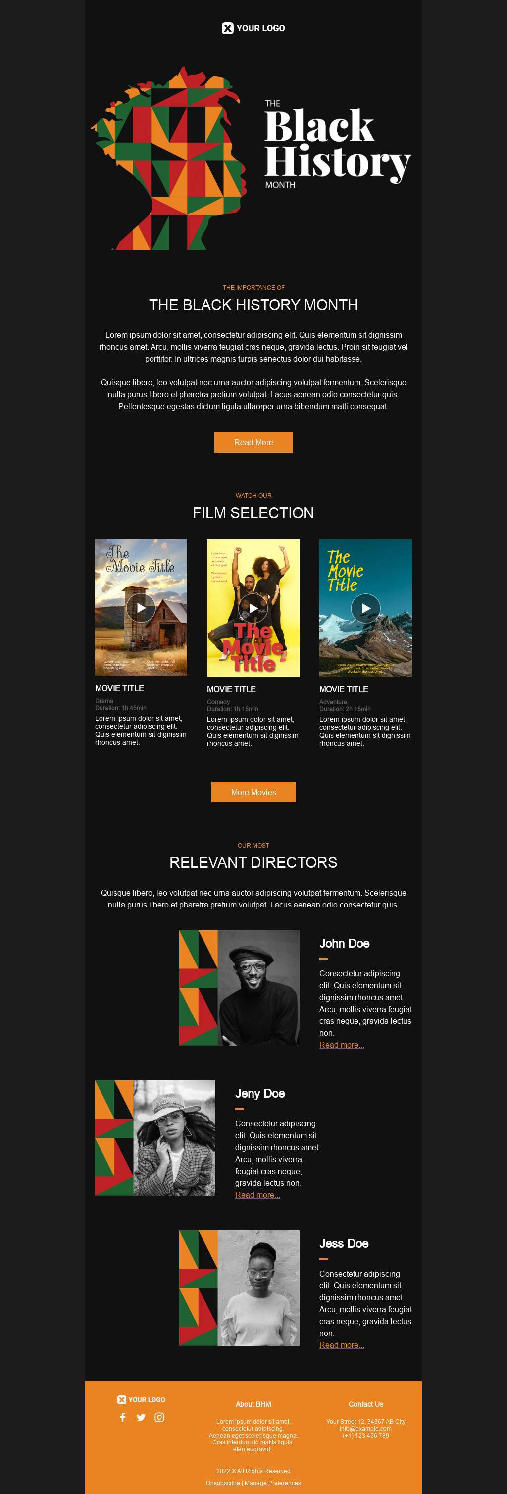 The Black History Month Email