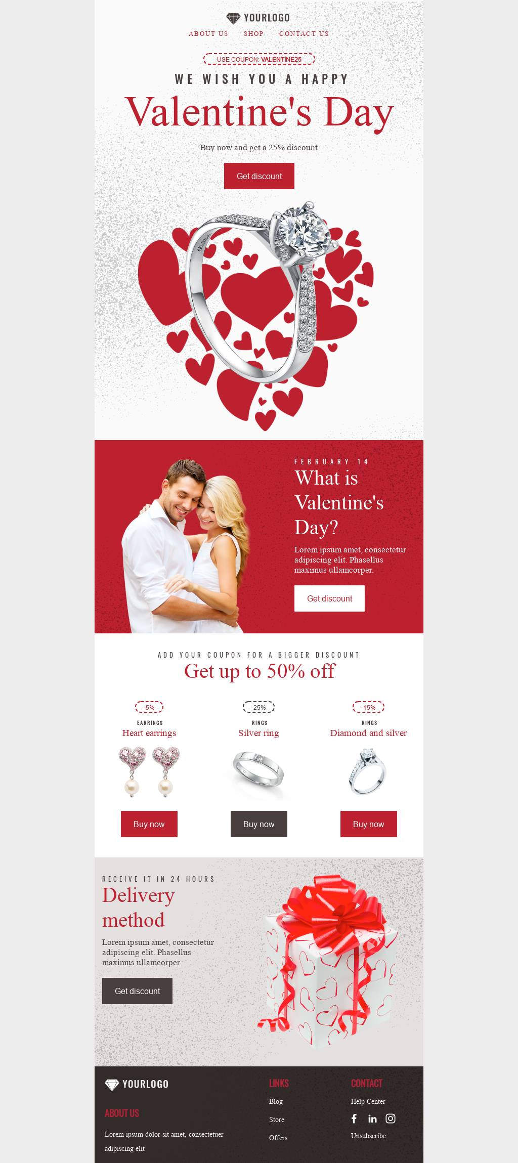 Valentine’s Day Jewelry Offer