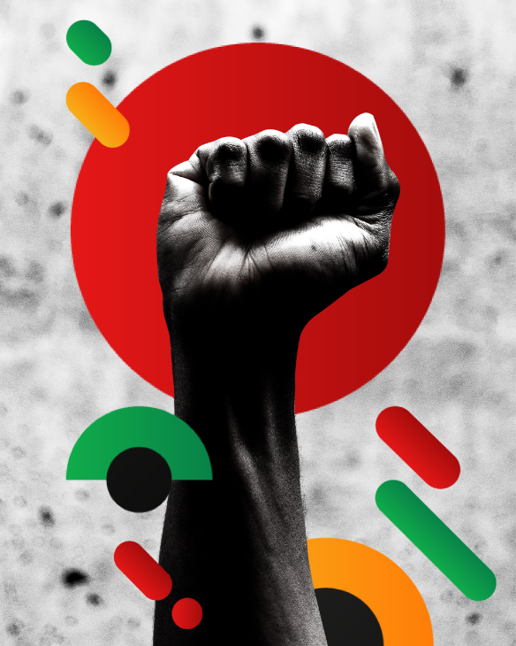 Black History fist