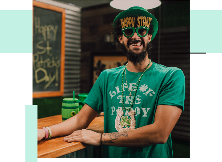 Person Dressed In Green Photo