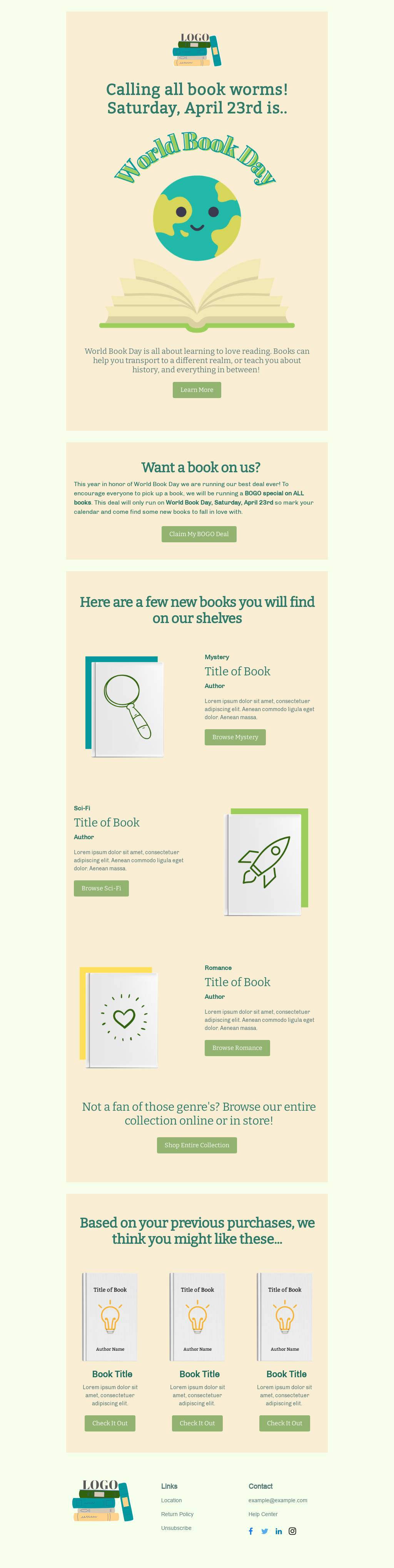Fall In Love With Reading Promo