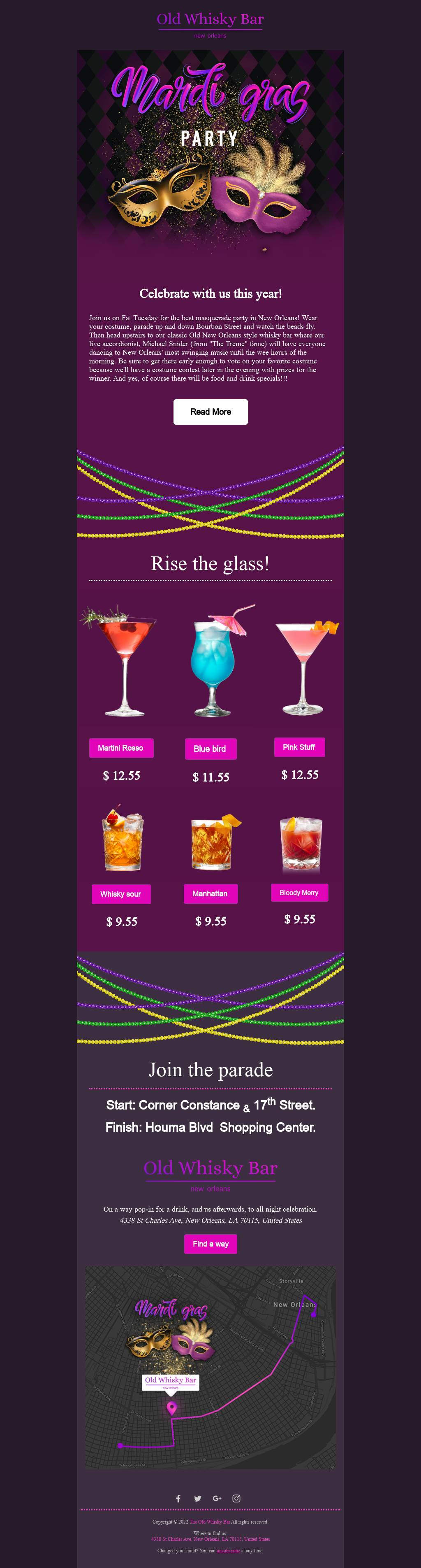 Mardi Gras Party