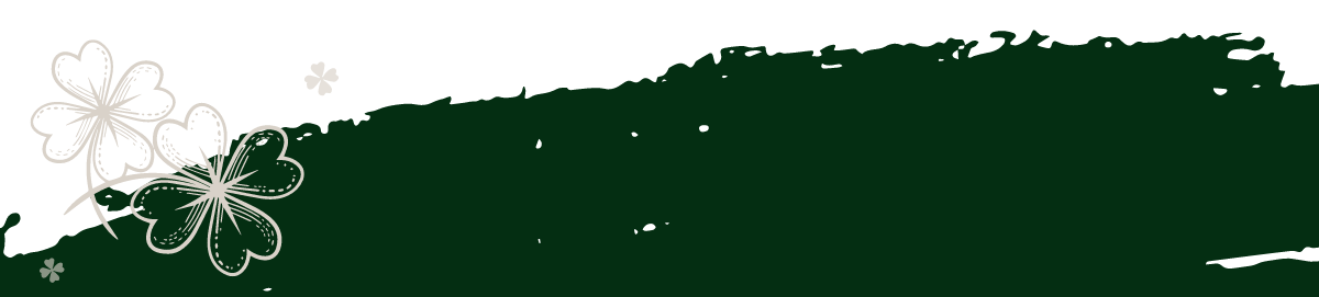 Decorative Saint Patrick banner