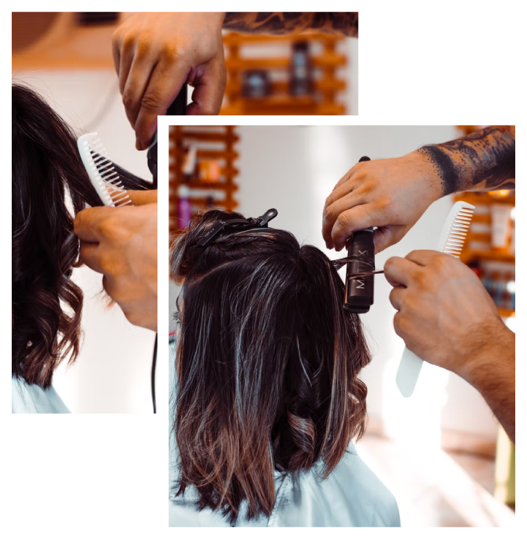 Woman with a flowers