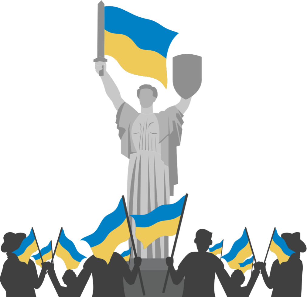 Monumental statue