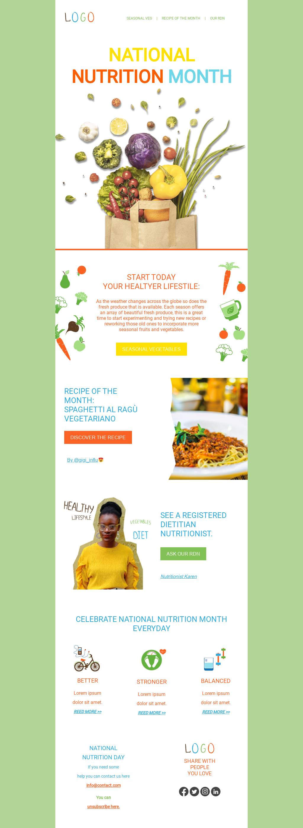 Get Healthy This National Nutrition Month