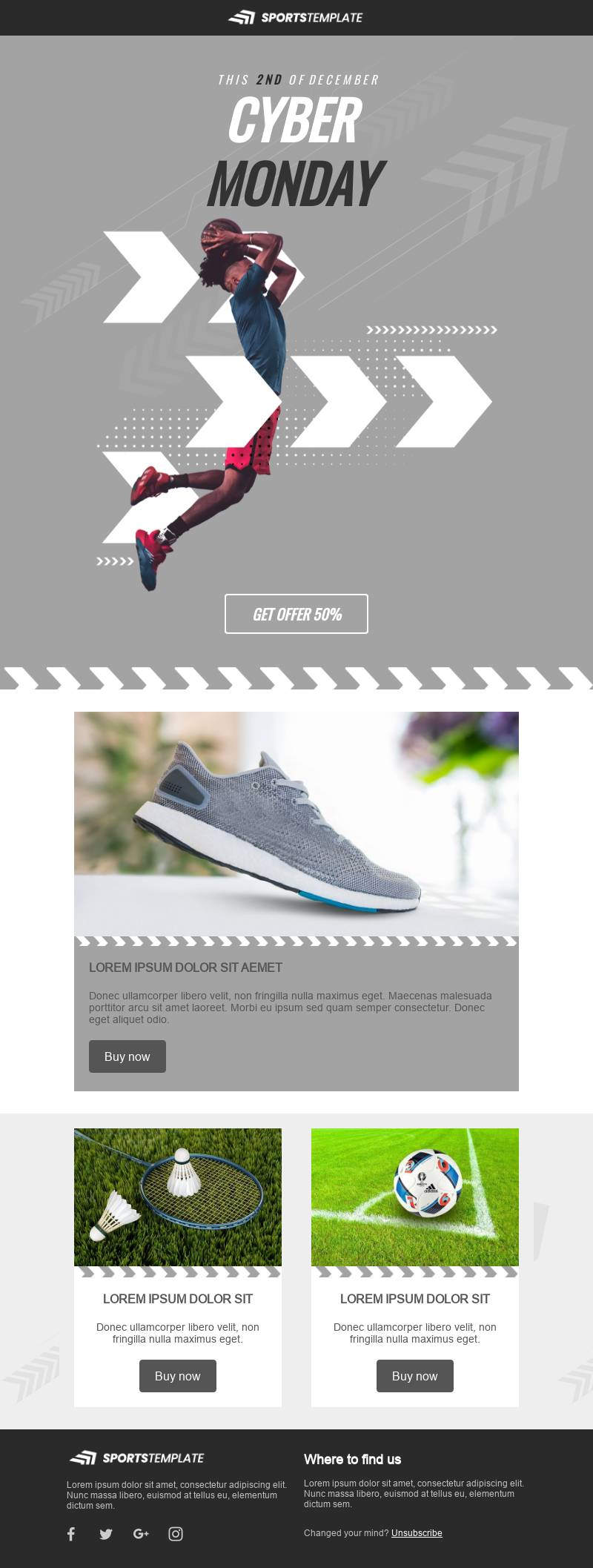 Cyber Monday Minimal