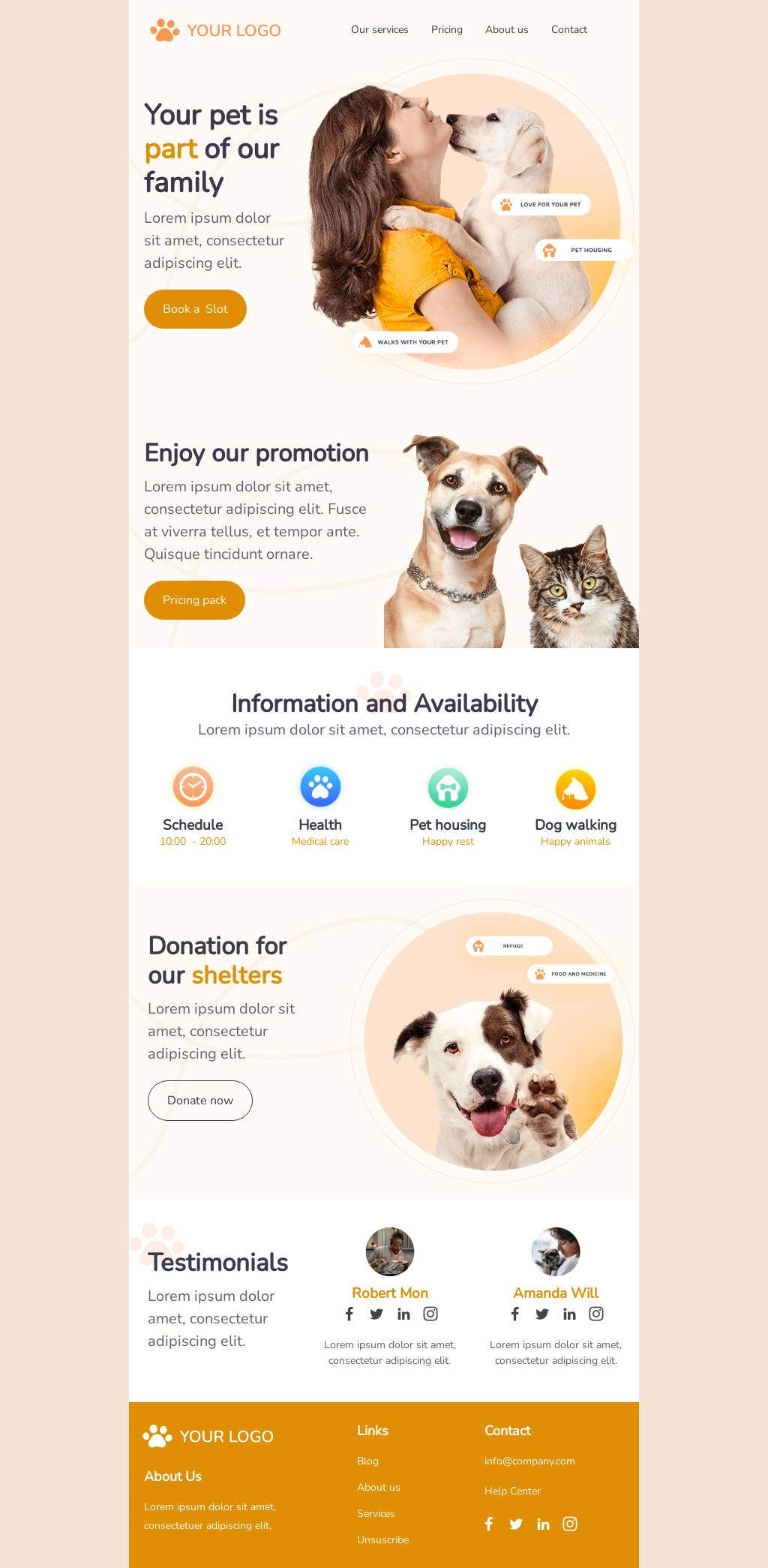 Your Pet Is Part Of Our Family