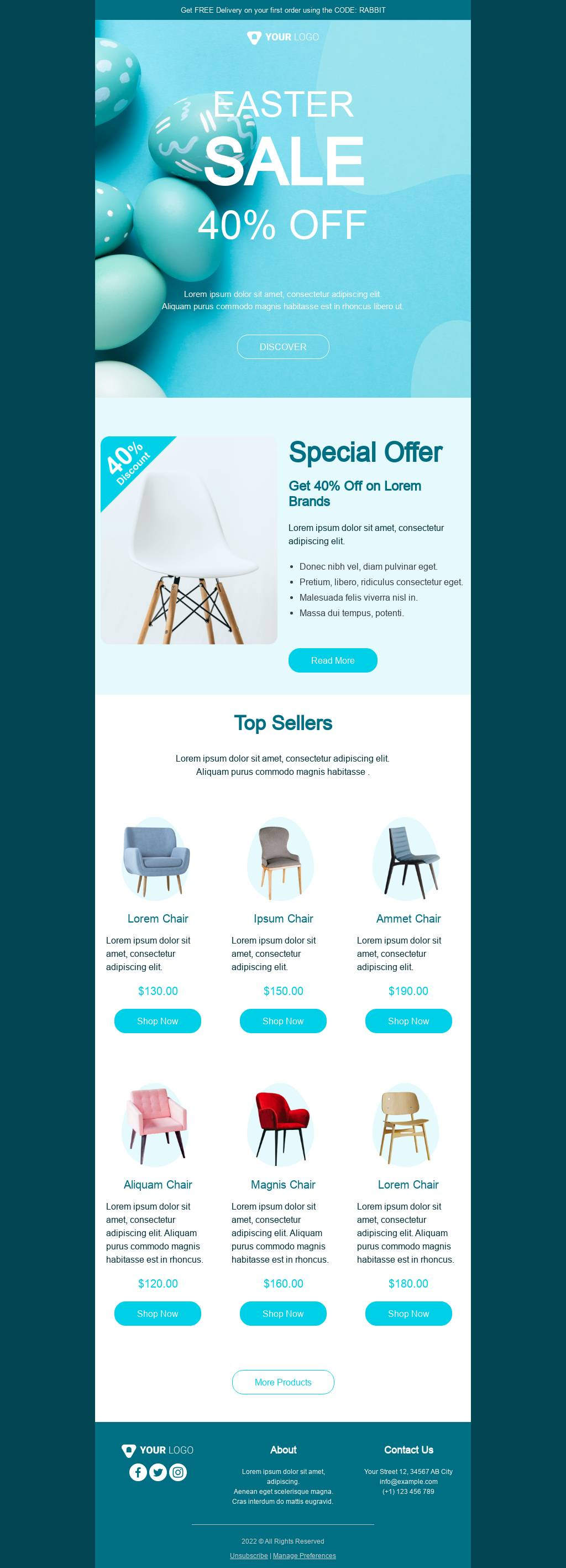 Easter Home Decor Sale