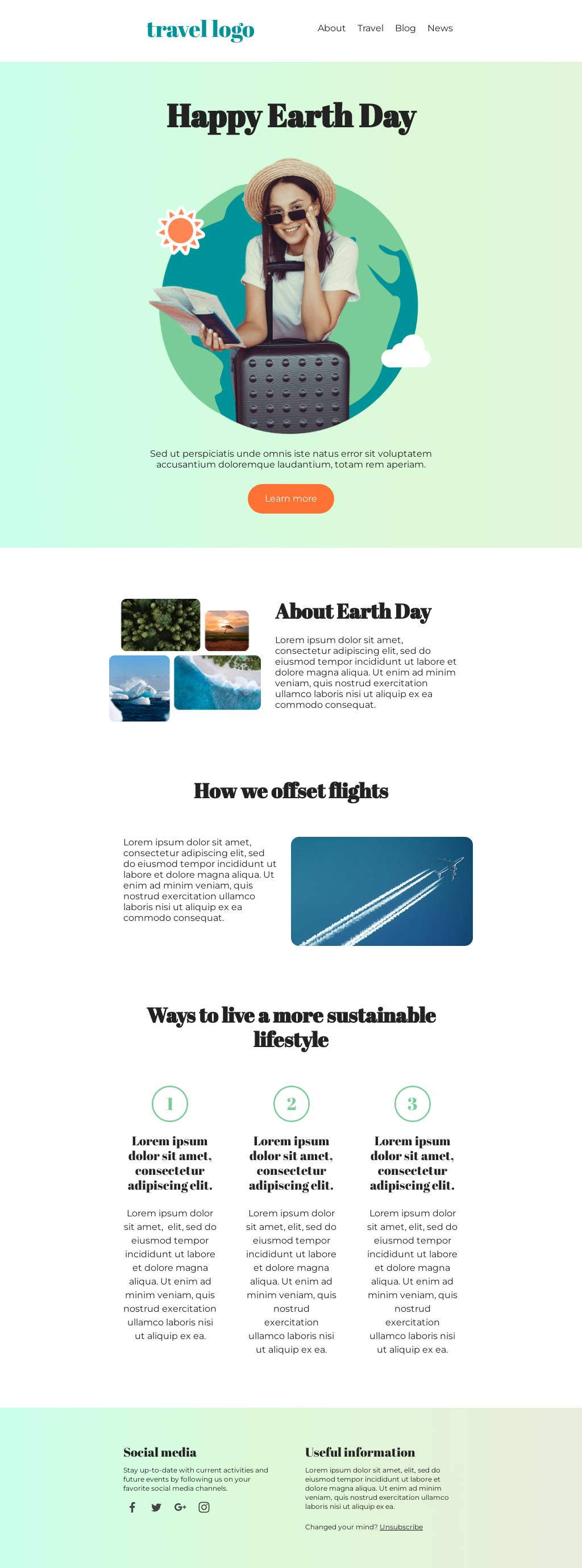 Sustainable Travel This Earth Day