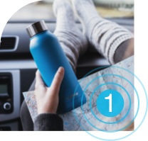 Reusable water bottle